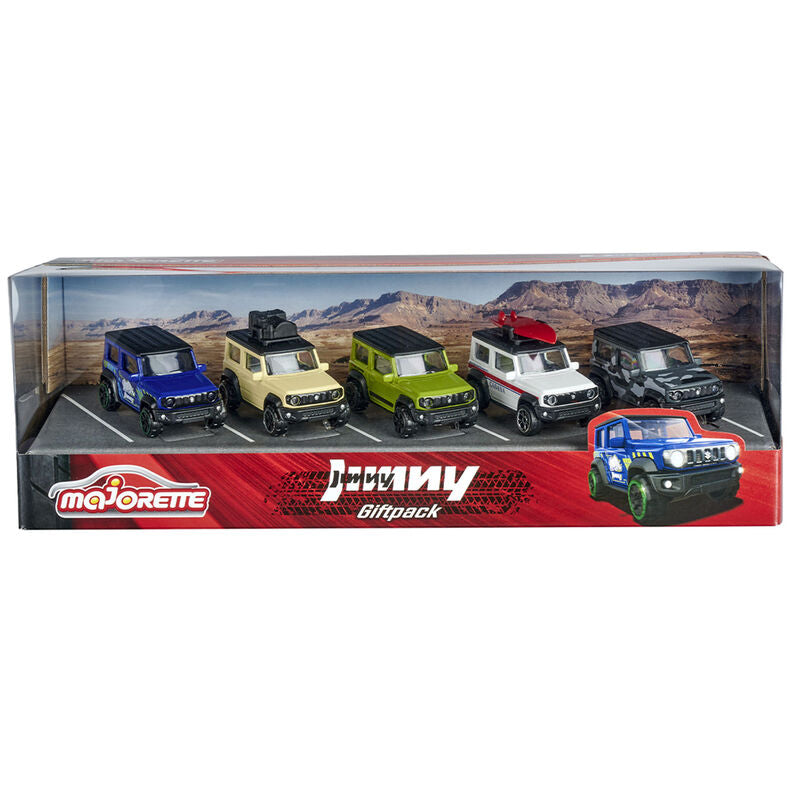 Set 5 Suzuki Jimy metal cars 7,5cm - Premium  from Rapidvehicles - Just $31.99! Shop now at Rapidvehicles