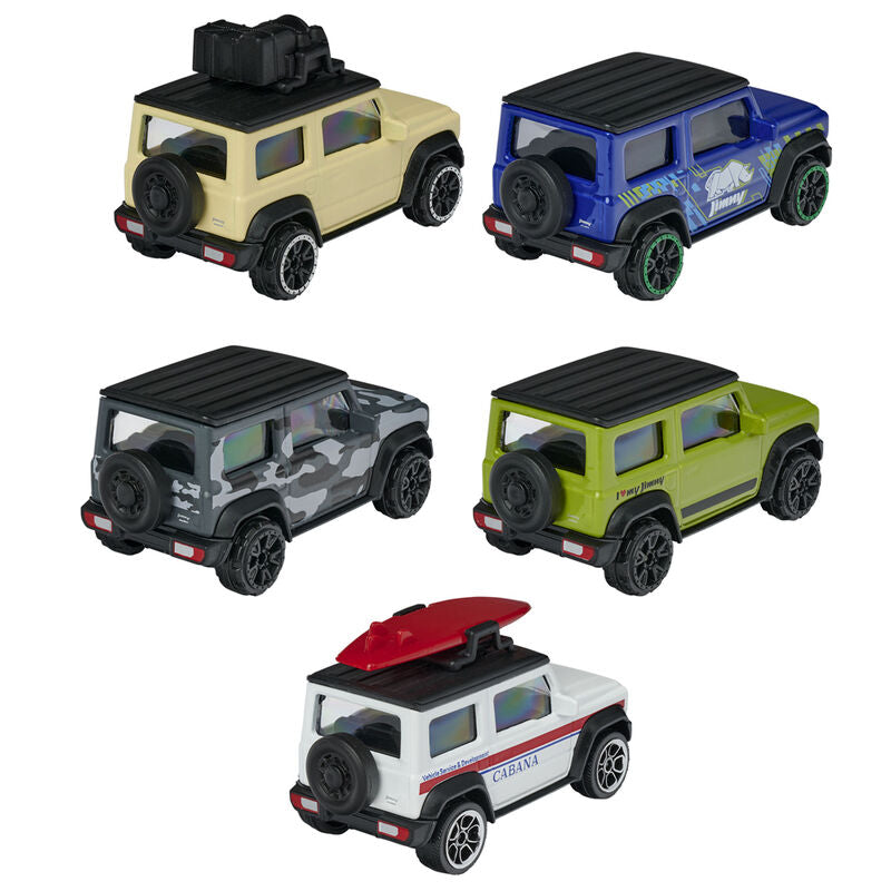 Set 5 Suzuki Jimy metal cars 7,5cm - Premium  from Rapidvehicles - Just $31.99! Shop now at Rapidvehicles