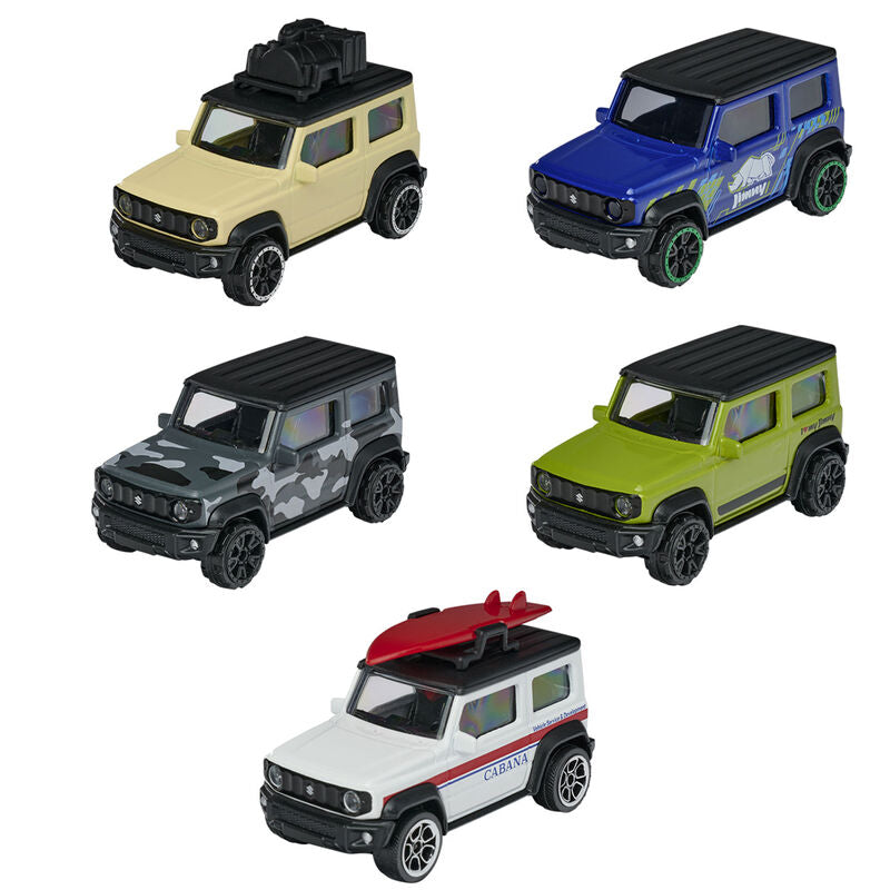 Set 5 Suzuki Jimy metal cars 7,5cm - Premium  from Rapidvehicles - Just $31.99! Shop now at Rapidvehicles