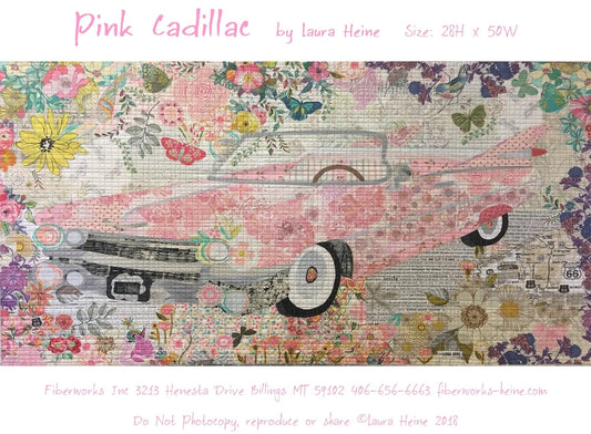 Pink Cadillac Collage - Rapid Vehicles