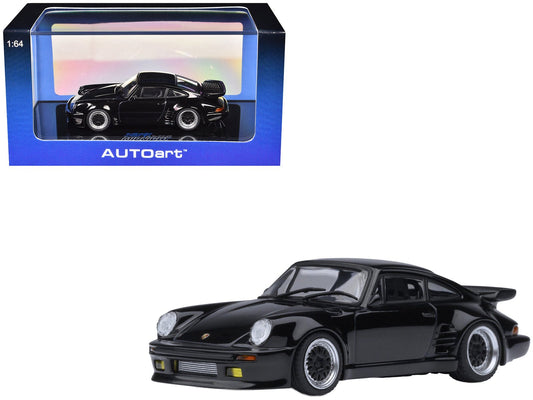 Porsche 911 (930) Turbo "Blackbird" Black "Wangan Midnight - Comic 1 Version" Manga 1/64 Model Car by Autoart free shipping USA - Rapid Vehicles