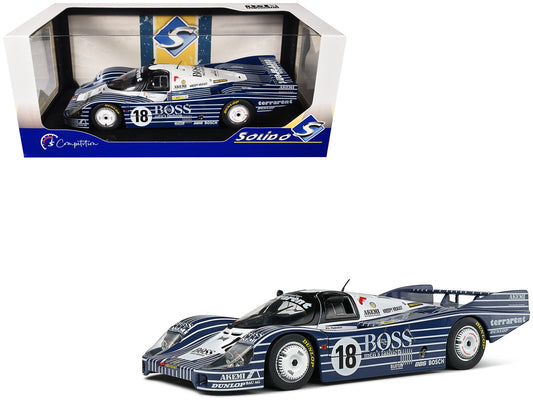 Porsche 956LH 18 Jurgen Lassig - Axel Plankenhorn - Desire Wilson "24 Hours of Le Mans" (1983) "Competition" Series 1/18 Diecast Model Car by Solido free shipping USA - Rapid Vehicles