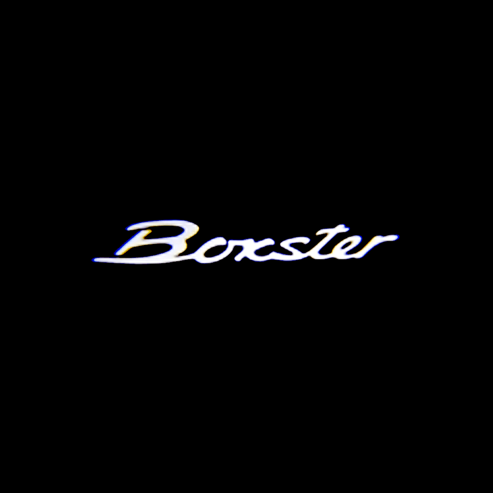Porsche Boxster 987 2nd Gen Premium Door Puddle Lights Various Designs 2005-2012 - Rapid Vehicles