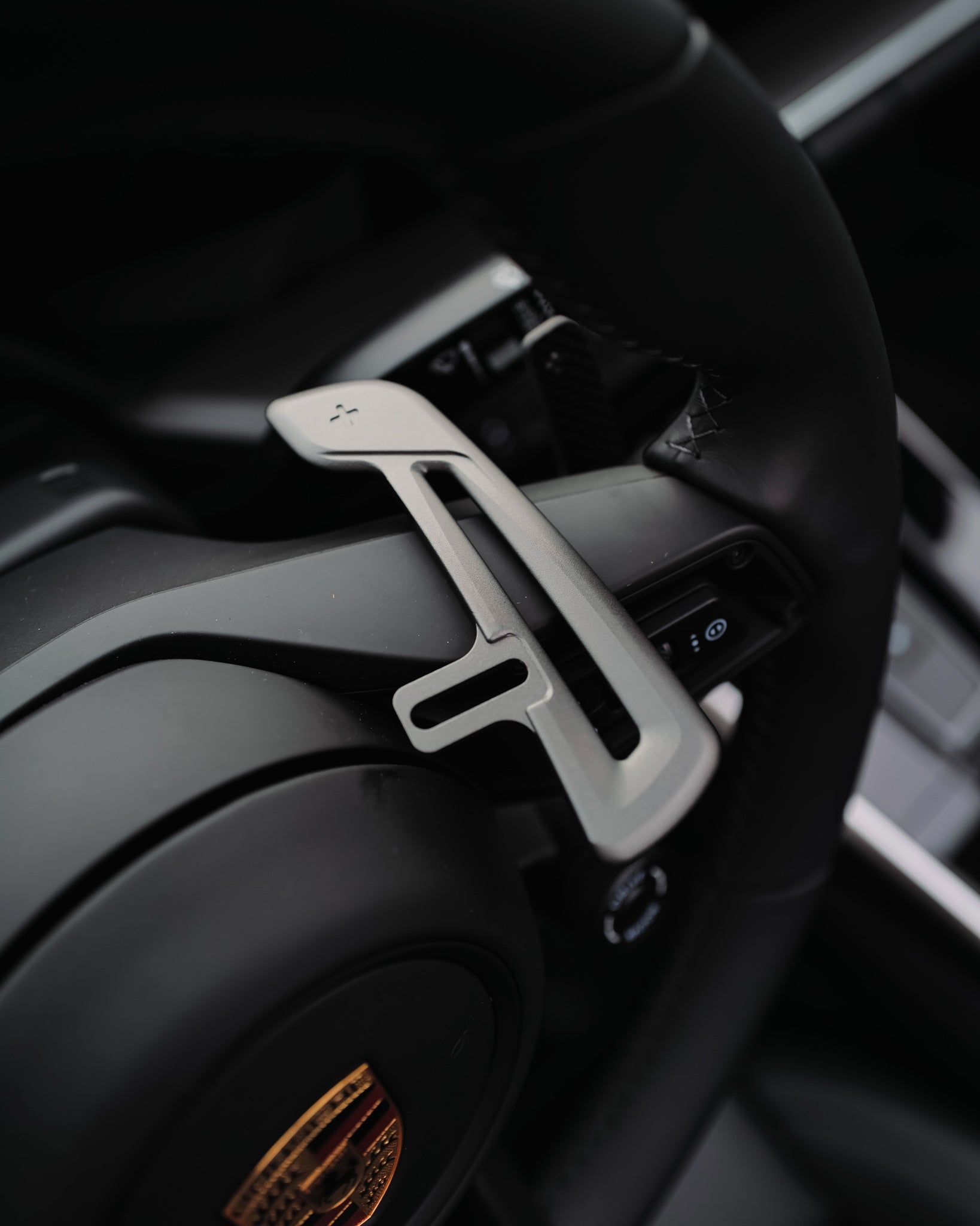 Porsche - GT3 RS Weissach Package Style Aluminum Paddles For JQ Werks Madtrace® Clubsport Magnetic Paddle Shifters - Rapid Vehicles