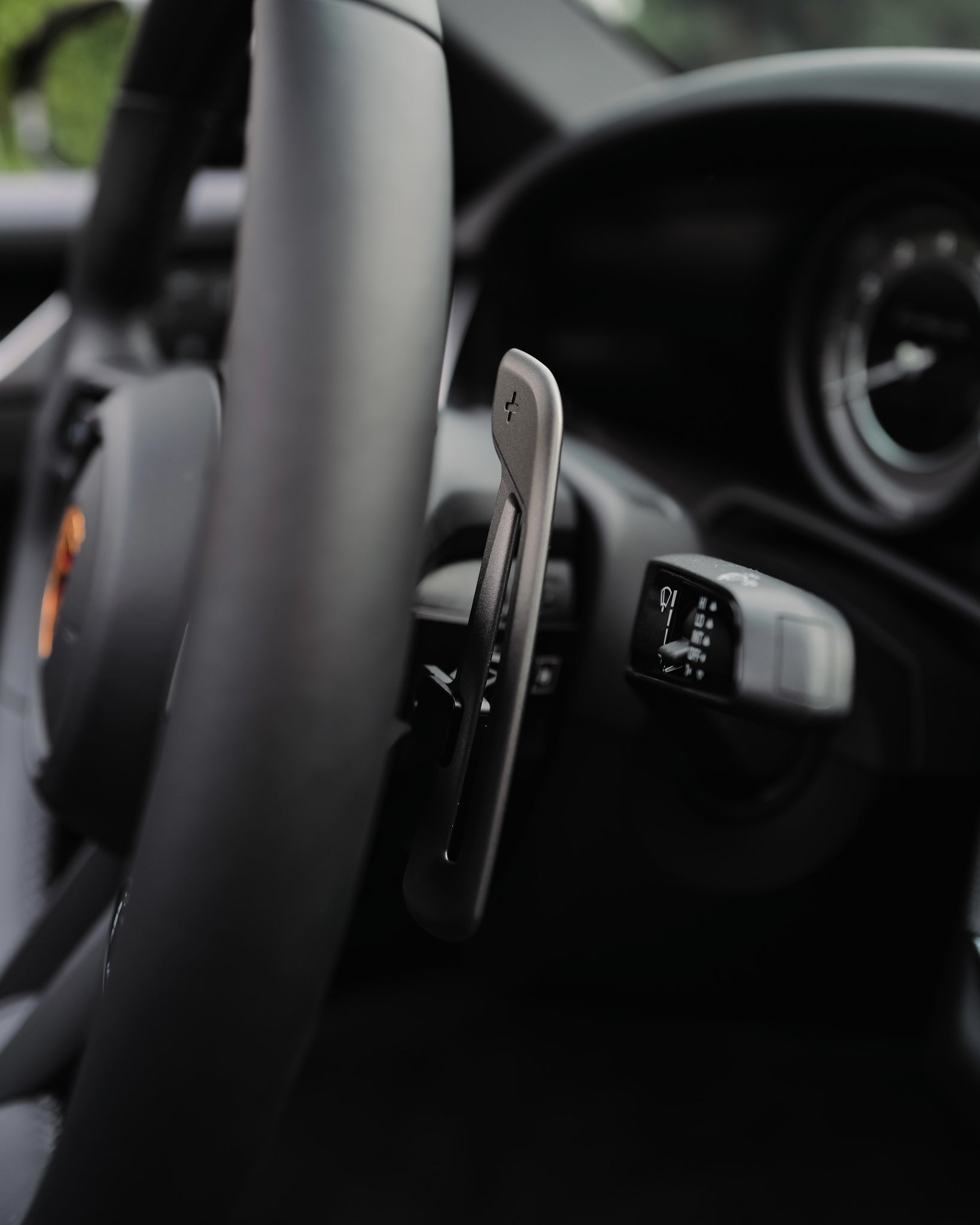 Porsche - GT3 RS Weissach Package Style Aluminum Paddles For JQ Werks Madtrace® Clubsport Magnetic Paddle Shifters - Rapid Vehicles