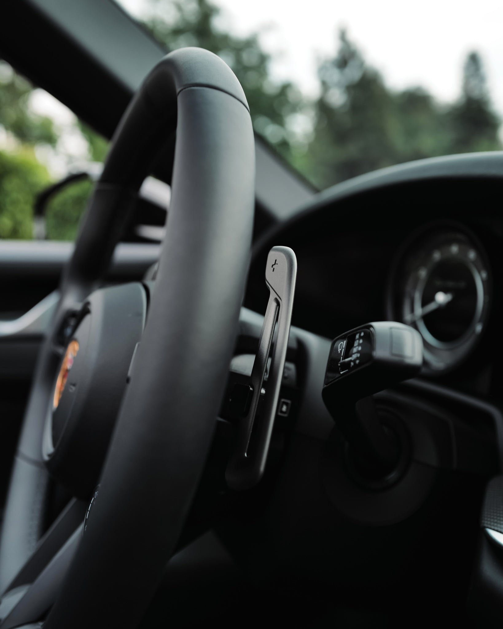 Porsche - GT3 RS Weissach Package Style Aluminum Paddles For JQ Werks Madtrace® Clubsport Magnetic Paddle Shifters - Rapid Vehicles