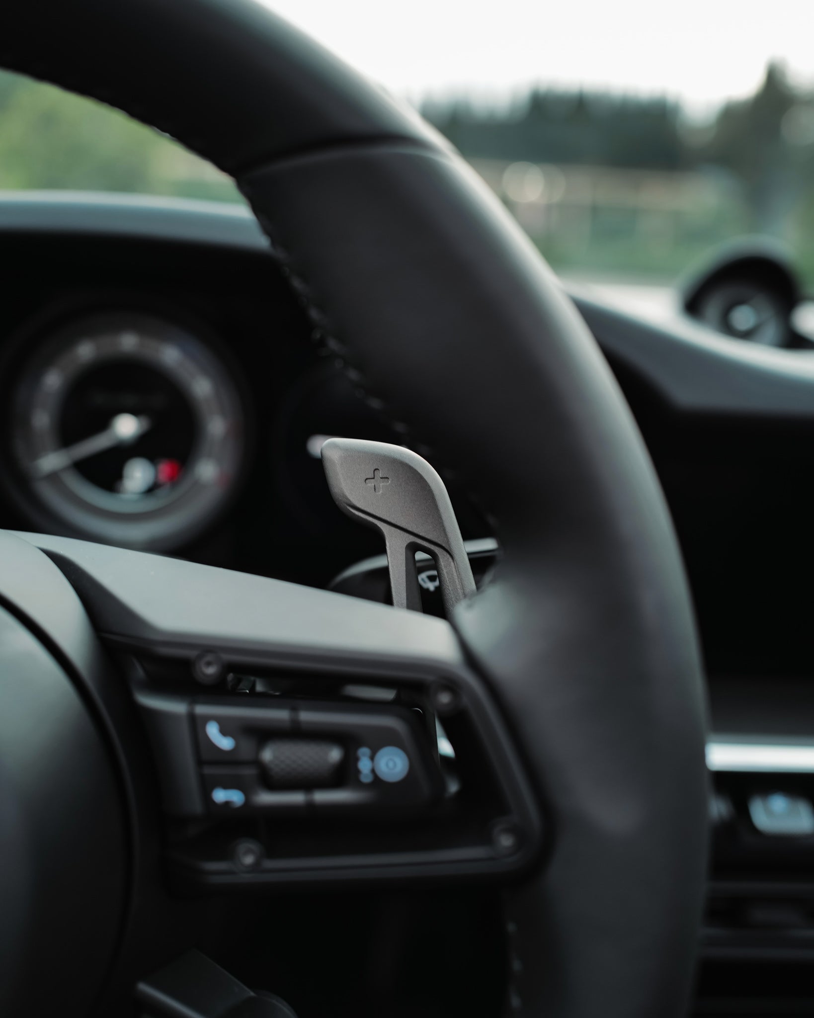 Porsche - GT3 RS Weissach Package Style Aluminum Paddles For JQ Werks Madtrace® Clubsport Magnetic Paddle Shifters - Rapid Vehicles