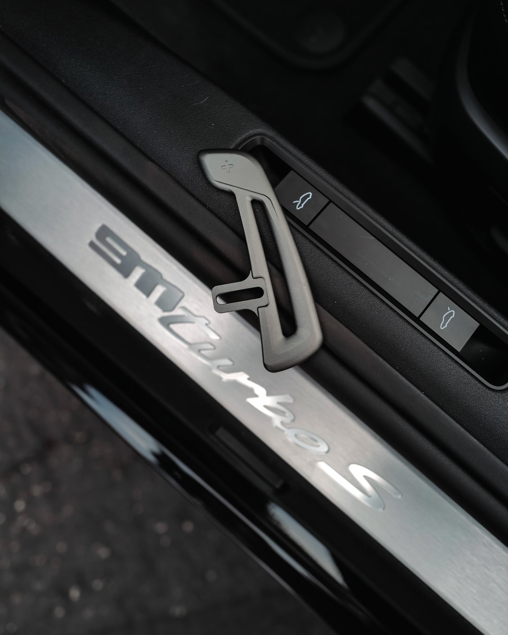 Porsche - GT3 RS Weissach Package Style Aluminum Paddles For JQ Werks Madtrace® Clubsport Magnetic Paddle Shifters - Rapid Vehicles
