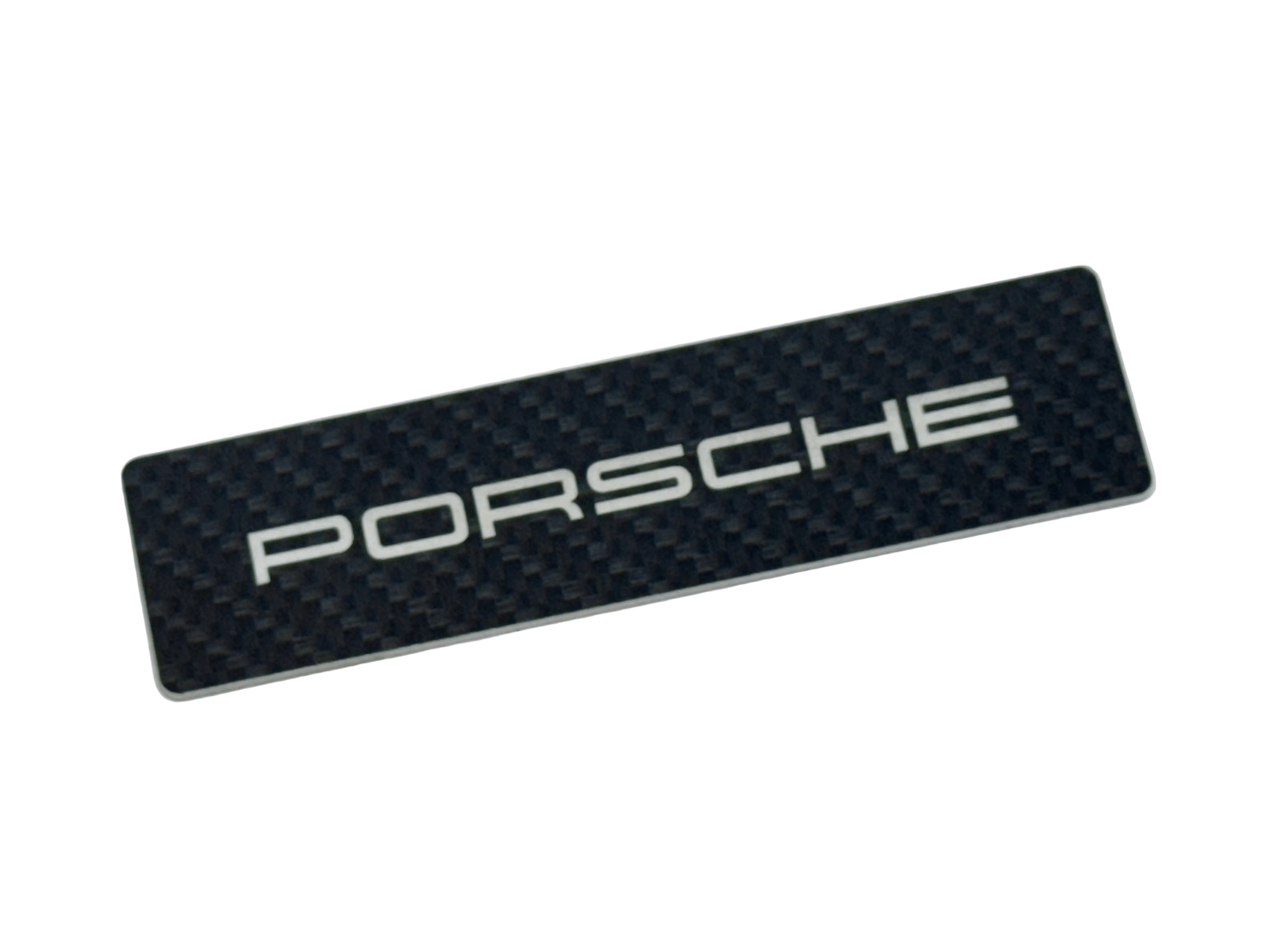 Porsche Logo Emblem for Weathertech All Weather Floor Mats (Single) - Porsche 911 Cayman Cayenne Boxter Macan Taycan - Rapid Vehicles