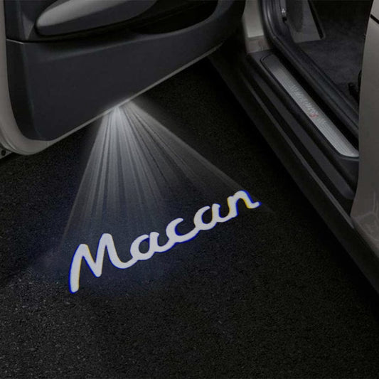 Porsche Macan Premium Door Puddle Lights Various Designs 2014-2026 - Rapid Vehicles
