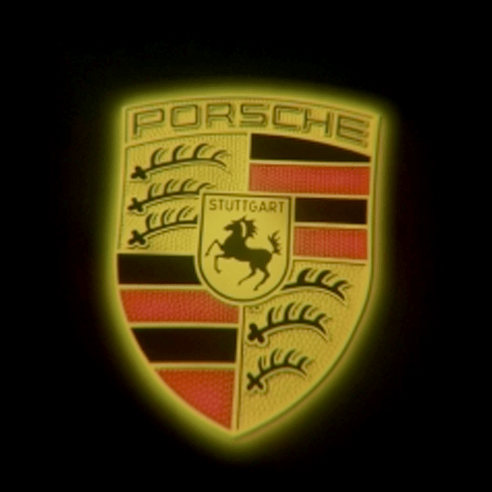 Porsche Cayman 986 1st Gen Premium Door Puddle Lights Various Designs 1996-2004