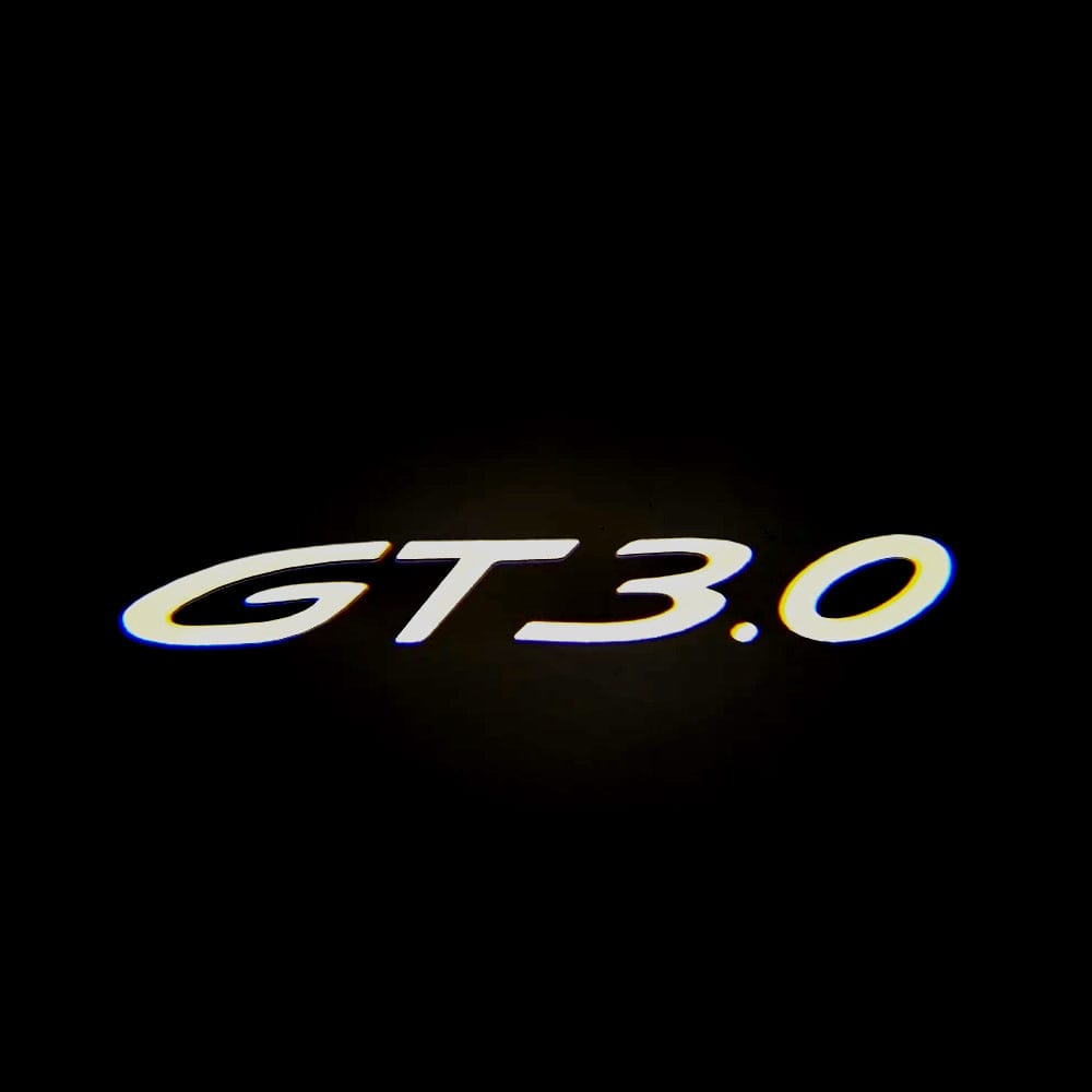 Porsche 992 GT3 Premium Door Puddle Lights Various Designs 2021-2026