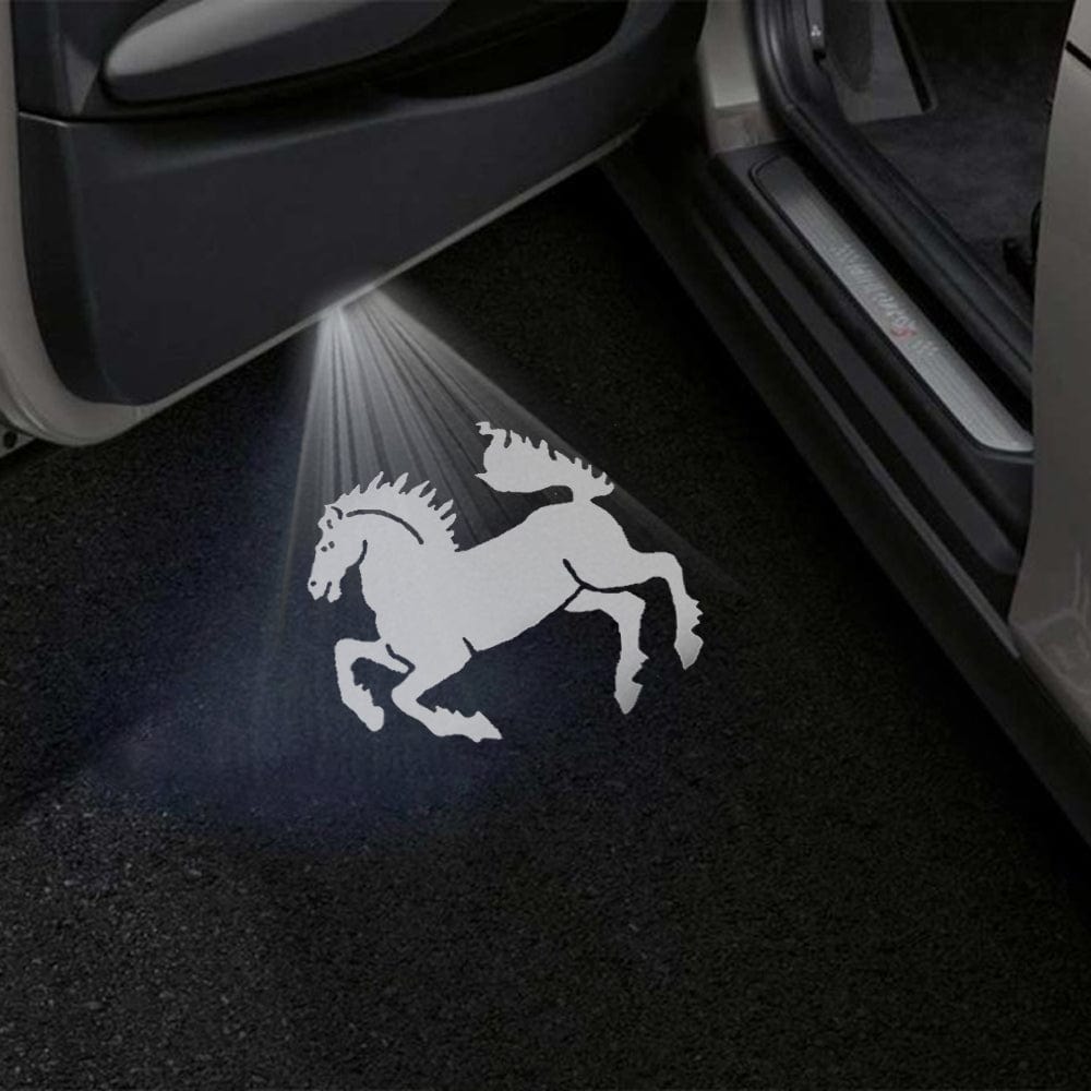 Porsche 997 GT2/GT3 Premium Door Puddle Lights Various Designs 2006-2012