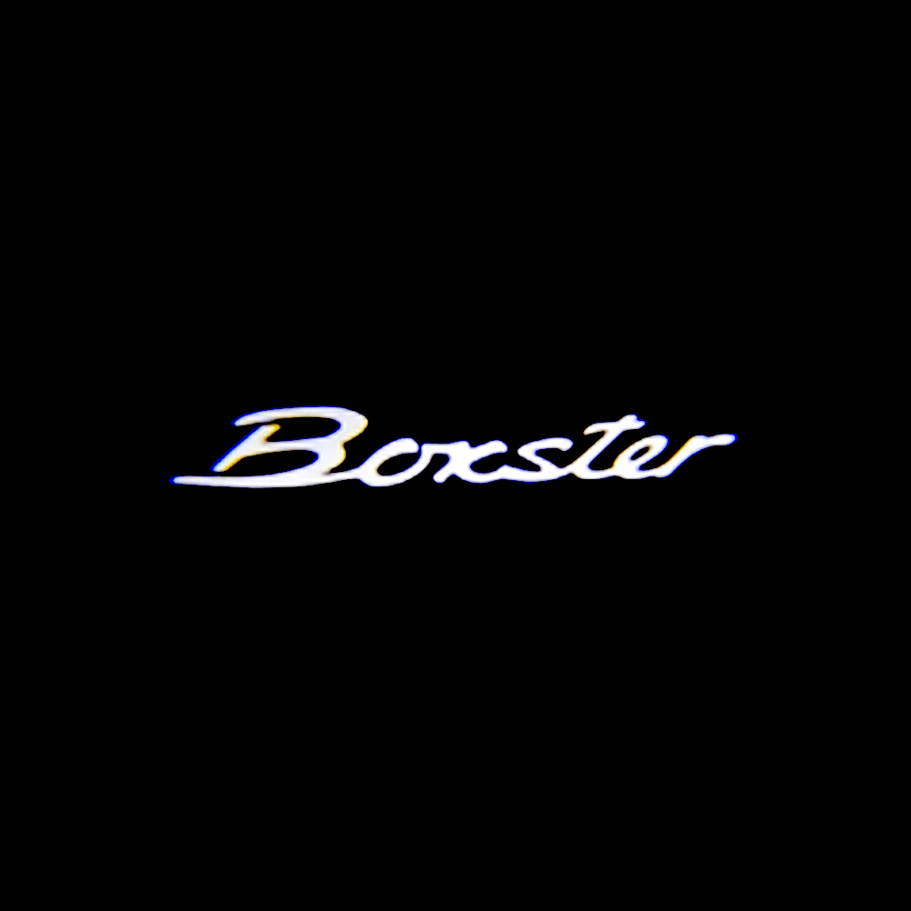 Porsche Boxster 981/982 3rd/4th Gen Premium Door Puddle Lights Various Designs 2012-2026