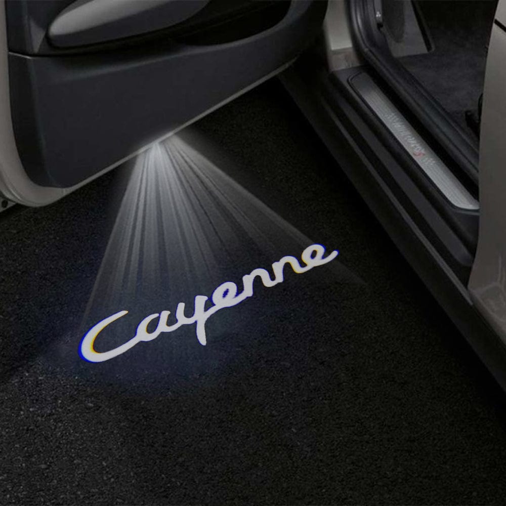 Porsche Cayenne 2nd Gen 92A Premium Door Puddle Lights Various Designs 2011-2018
