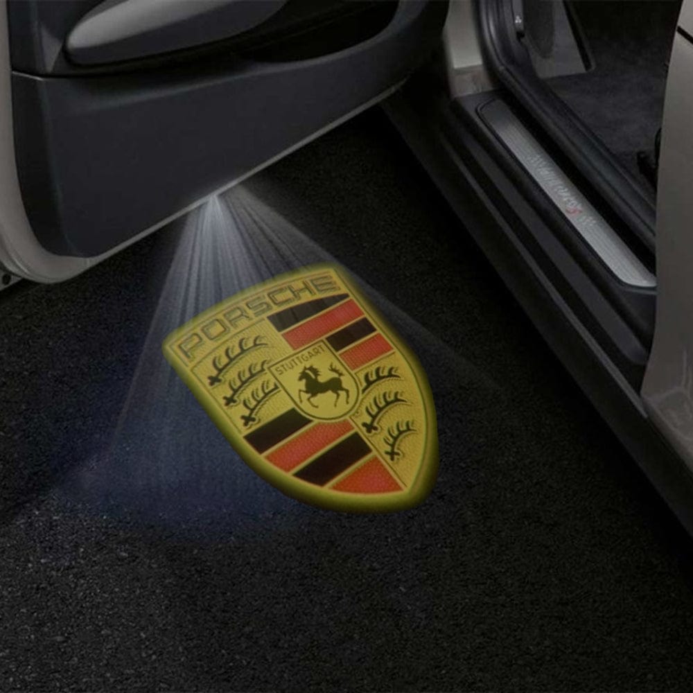 Porsche Cayenne 2nd Gen 92A Premium Door Puddle Lights Various Designs 2011-2018