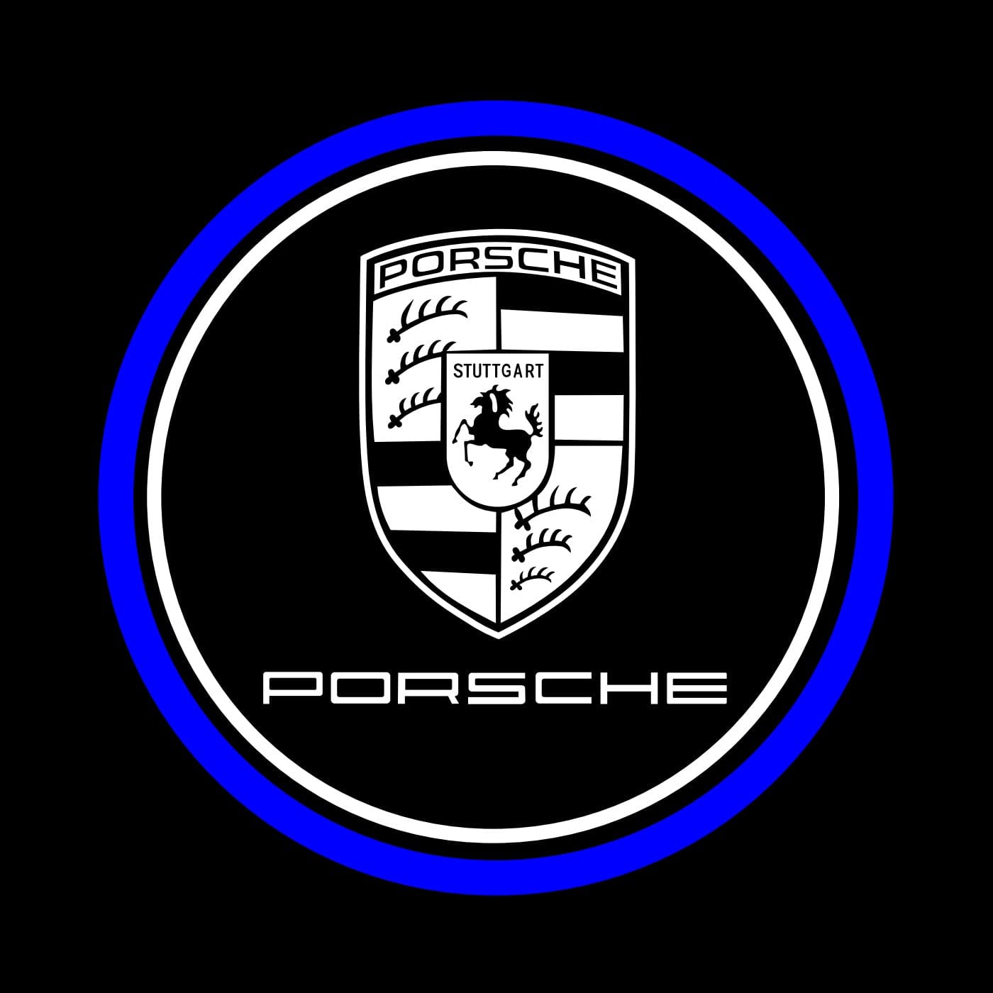 Porsche 718 Spyder 982 4th Gen Premium Door Puddle Lights Various Designs 2019–2026