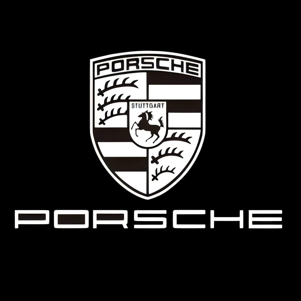 Porsche 992 GT3 Premium Door Puddle Lights Various Designs 2021-2026