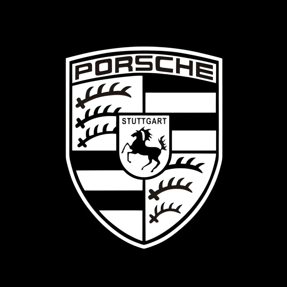 Porsche 718 Spyder 982 4th Gen Premium Door Puddle Lights Various Designs 2019–2026
