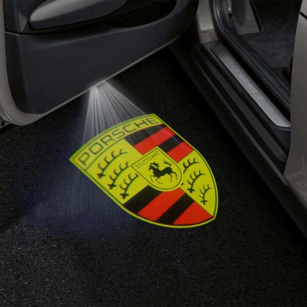 Porsche Cayman 986 1st Gen Premium Door Puddle Lights Various Designs 1996-2004