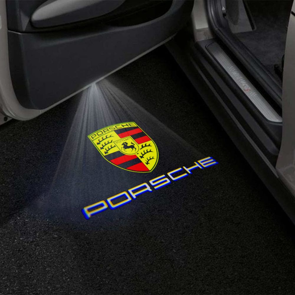 Porsche Cayman 986 1st Gen Premium Door Puddle Lights Various Designs 1996-2004