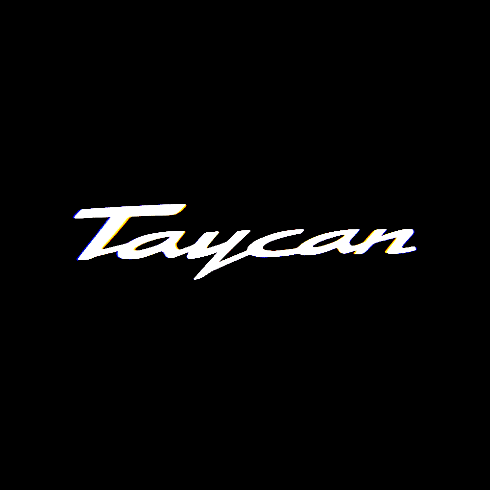 Porsche Taycan 9J1 Premium Door Puddle Lights Various Designs 2020-2026