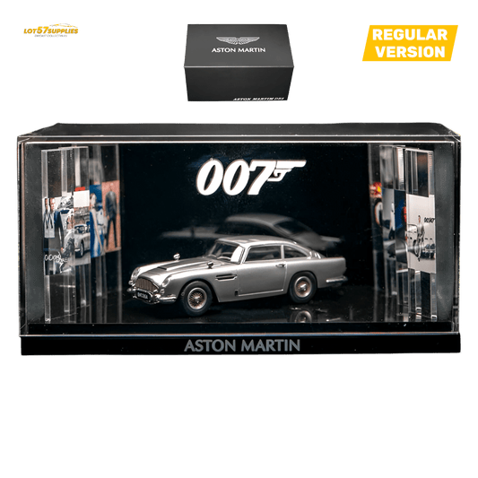 (Pre-Order) Aston Martin DB5 High Gloss Silver 1:64 - Rapid Vehicles