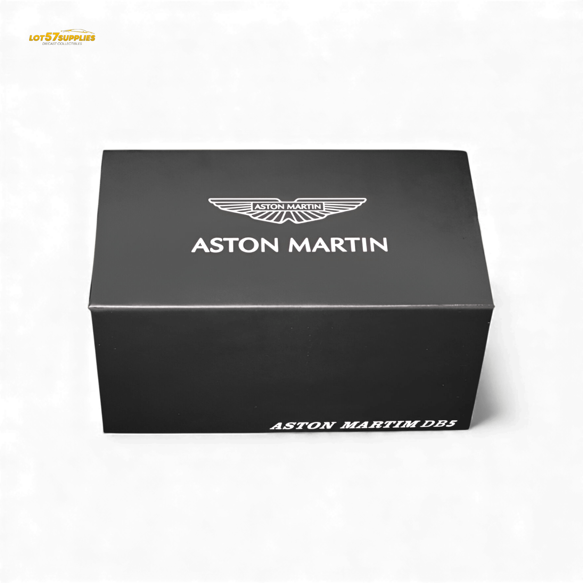 (Pre-Order) Aston Martin DB5 High Gloss Silver Figurine Ver 1:64 - Rapid Vehicles