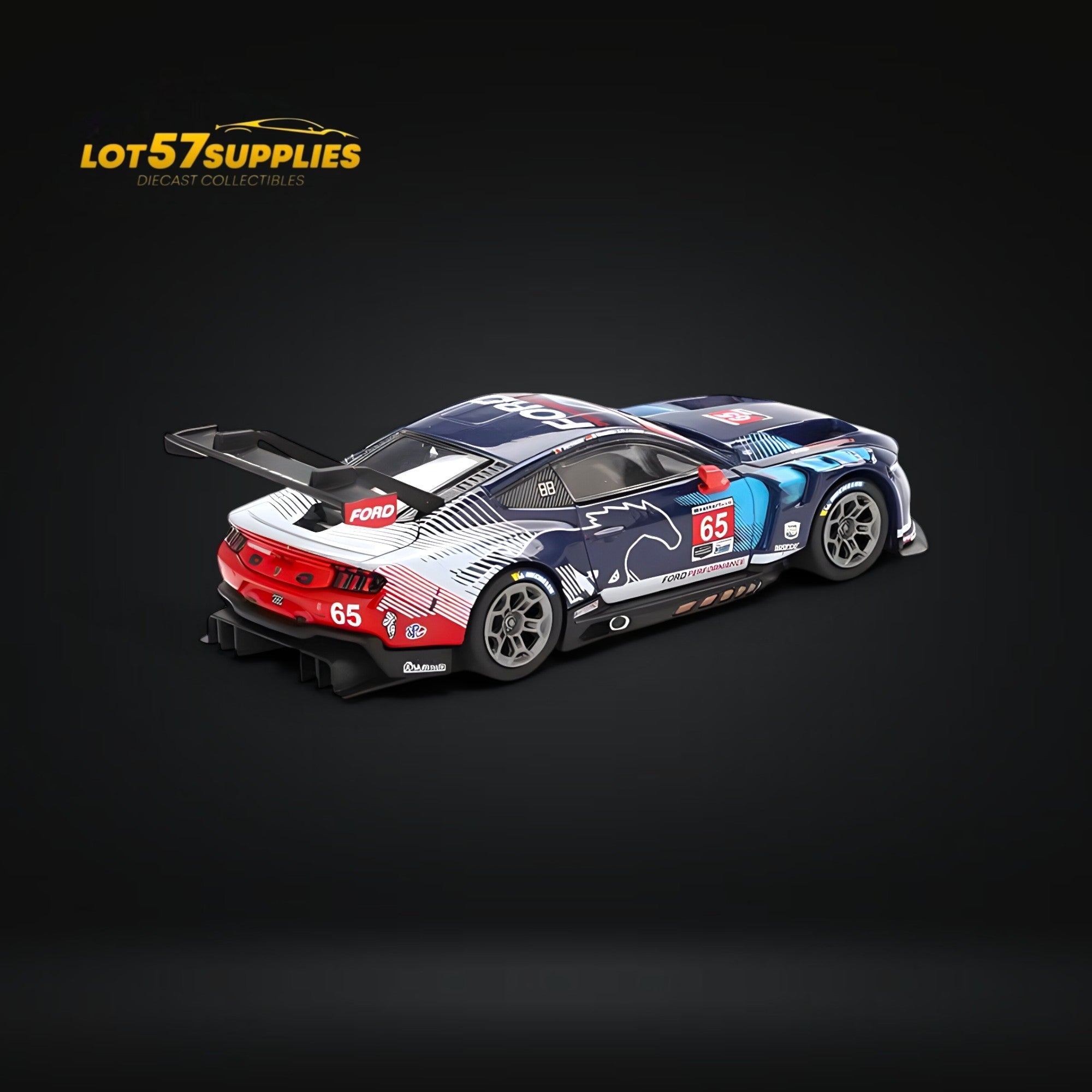 (Pre-Order) Mini-GT Ford Mustang GT3 65 1:64 - Rapid Vehicles