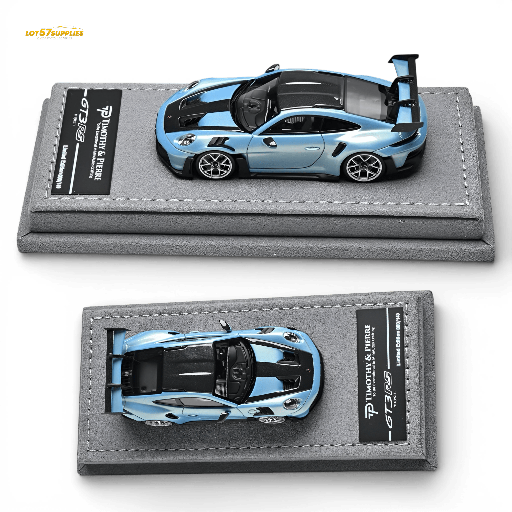 (Pre-Order) TP Porsche 911 992 GT3 RS - Blue 1:64 - Rapid Vehicles