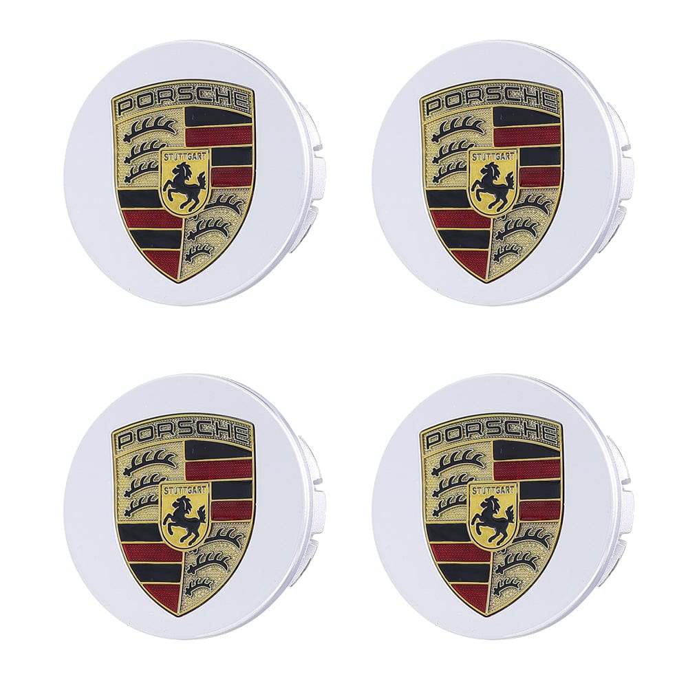 Premium LED Floating Wheel Logo Center Hub Caps Various Designs for Porsche - Rapid Vehicles