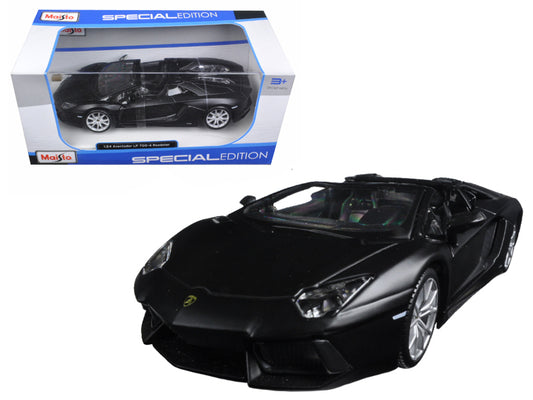 Lamborghini Aventador LP 700-4 Roadster Matt Black 1/24 Diecast - Premium  from Rapidvehicles - Just $43.99! Shop now at Rapidvehicles