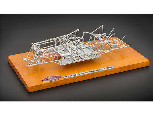 1960 Maserati Tipo 61 Birdcage Spaceframe 1/18 Diecast Model by - Premium  from Rapidvehicles - Just $183.99! Shop now at Rapidvehicles