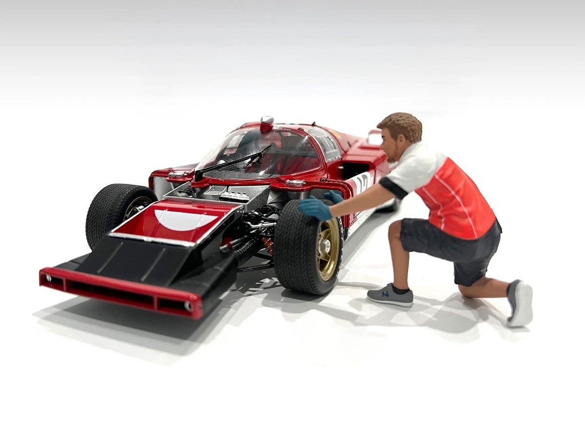 "Race Crew" Figure 1 for 1/24 Scale Models by American Diorama free shipping USA - Rapid Vehicles