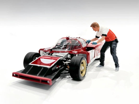 "Race Crew" Figure 6 for 1/24 Scale Models by American Diorama free shipping USA - Rapid Vehicles