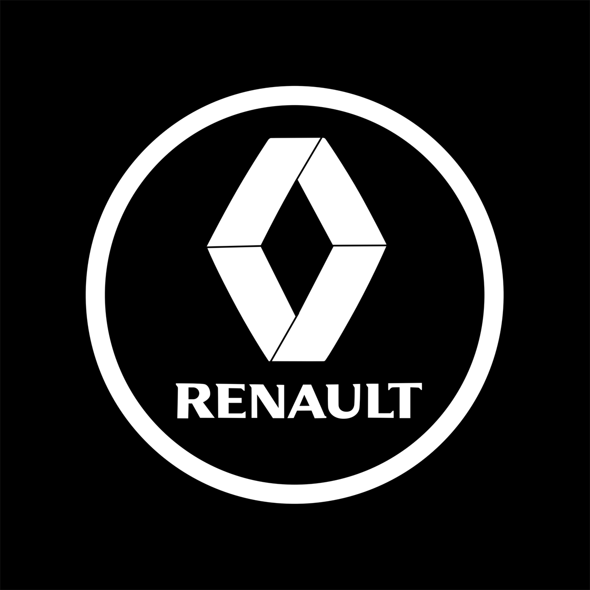 Renault Samsung QM5 Premium Door Puddle Lights Various Designs 2007–2016