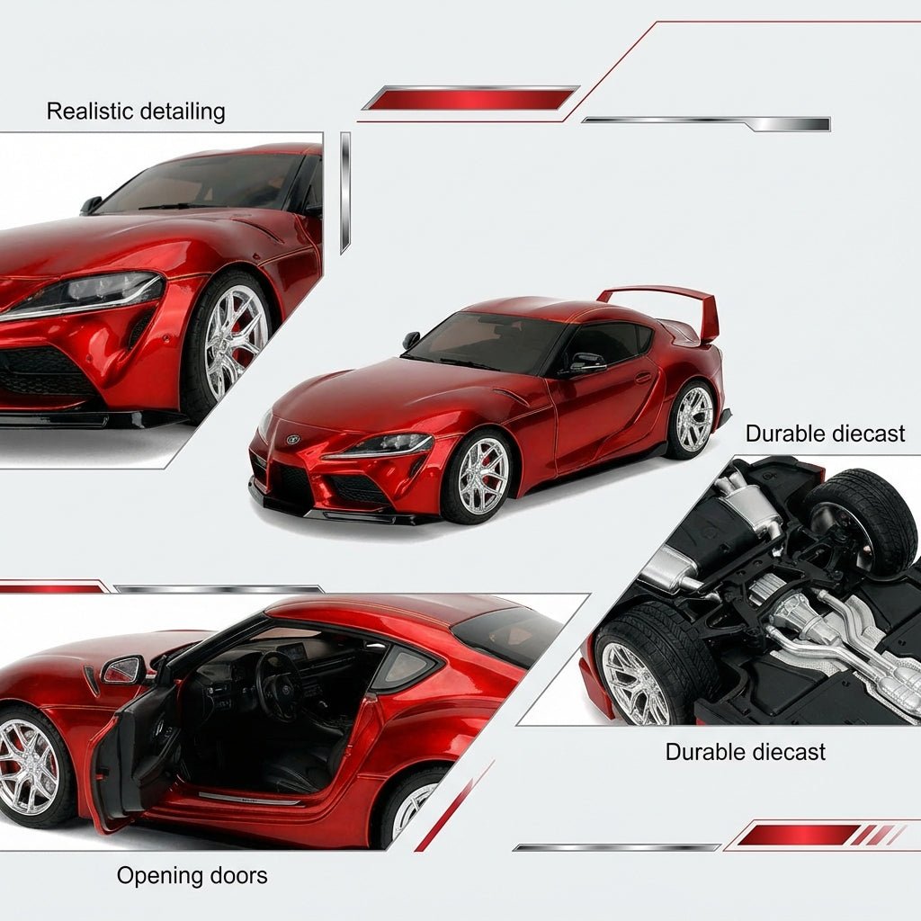 Revved-Up Supra™ - 1/18 Collectible Diecast free shipping USA - Rapid Vehicles