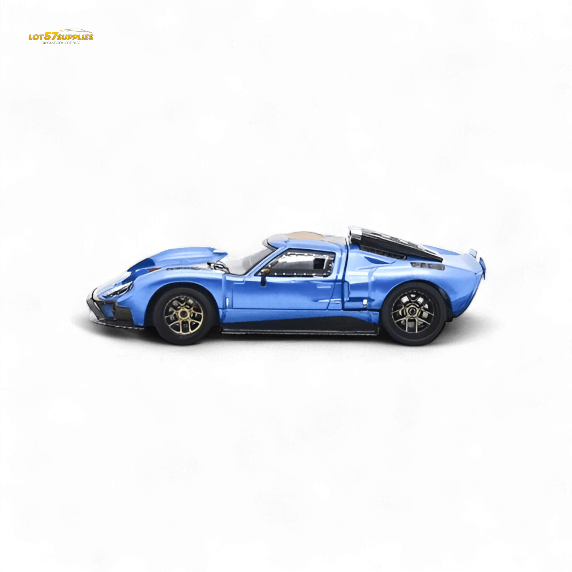 Rhino Model Ford GT40 Blue 1:64 - Rapid Vehicles