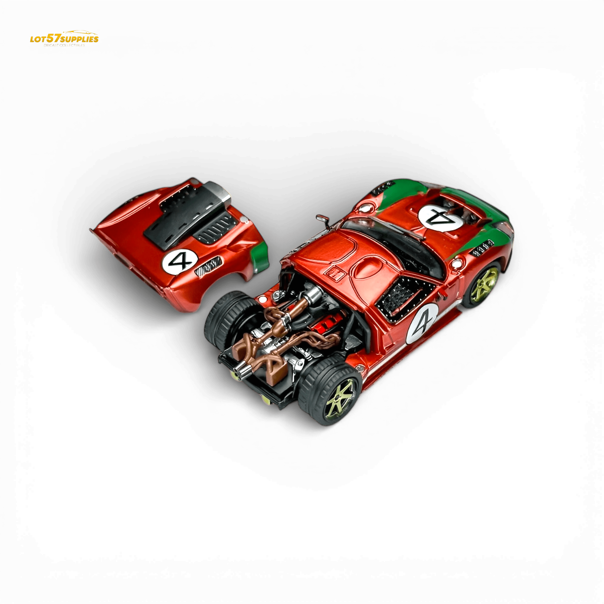 Rhino Model RM Ford GT40 Le Mans 1:64 - Rapid Vehicles