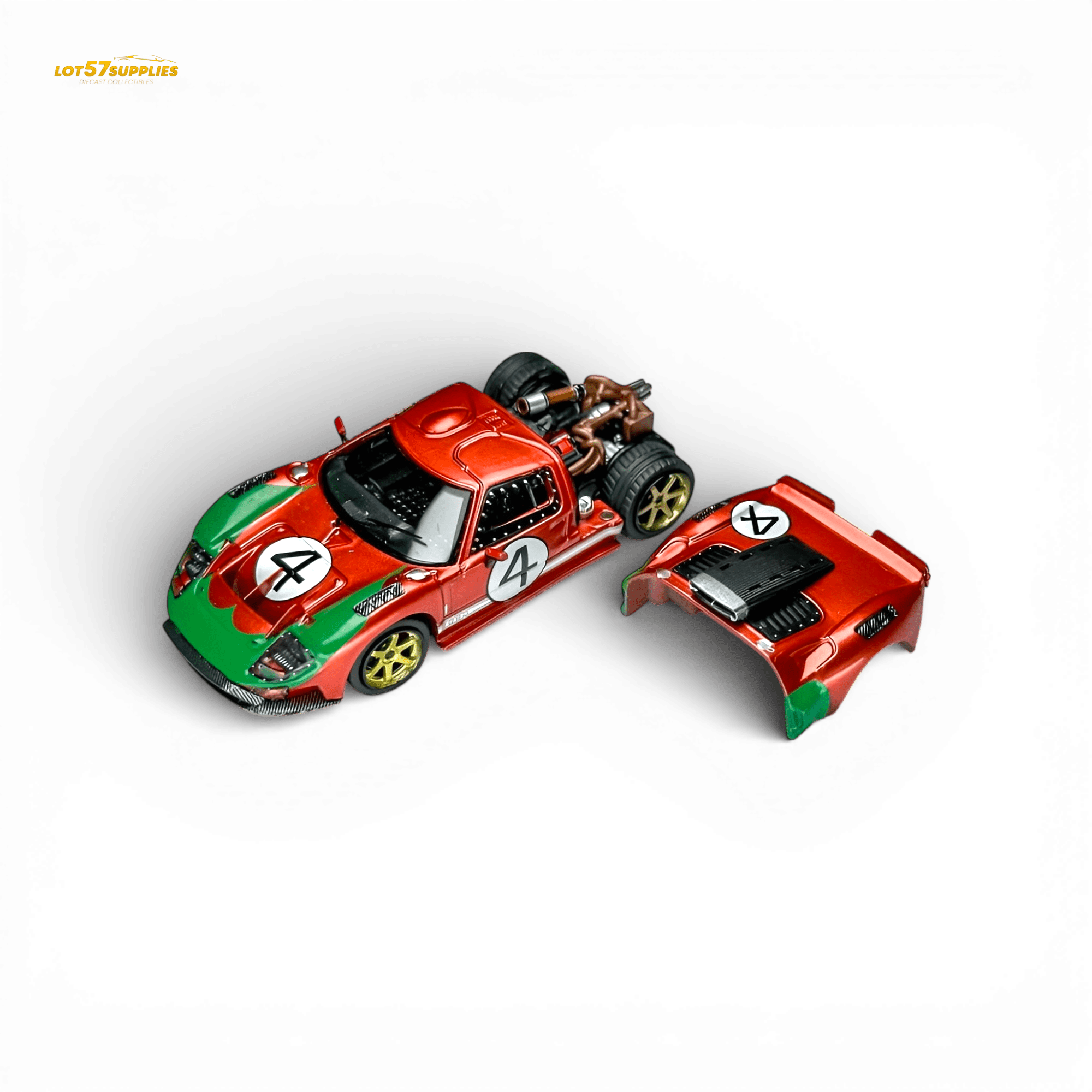 Rhino Model RM Ford GT40 Le Mans 1:64 - Rapid Vehicles