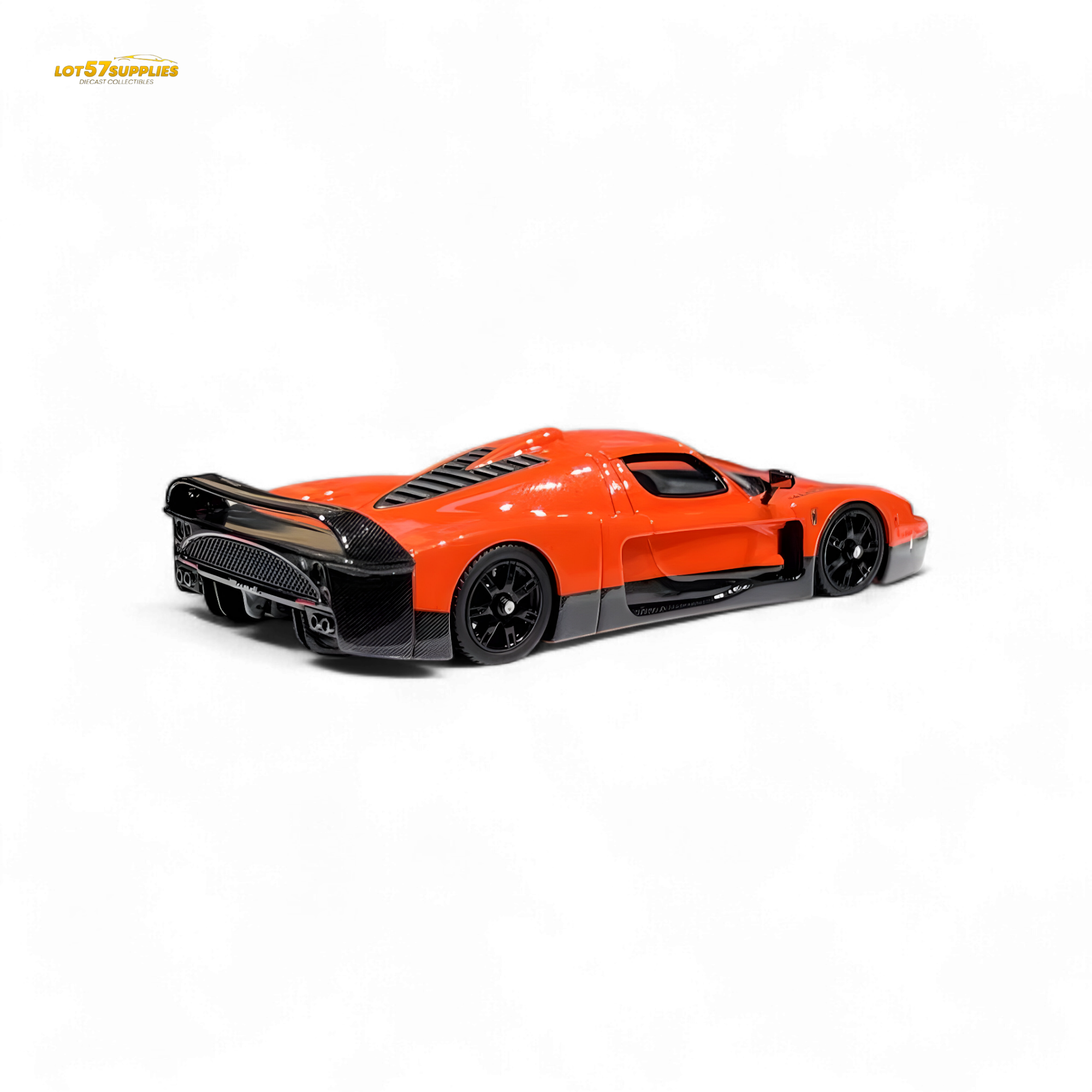YM Model Maserati MC12 Stradale Corsa 2-Tone Orange 1:64