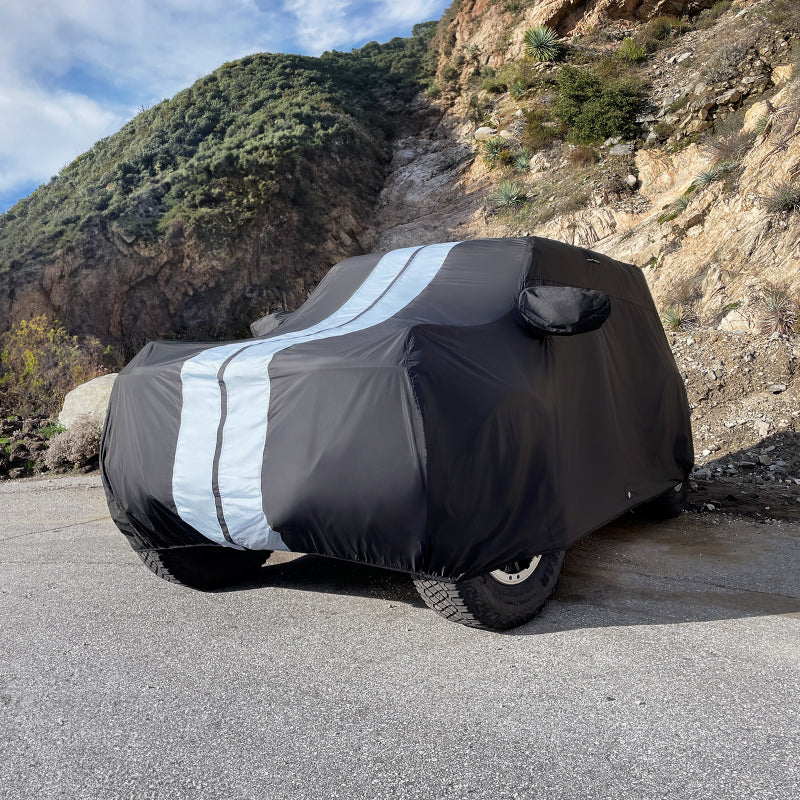 2021-2025 BMW Alpina XB7 TimeGuard SUV Cover-STR-Black-Gray - Premium Automotive from Sangria Hestia - Just $202.99! Shop now at Rapidvehicles