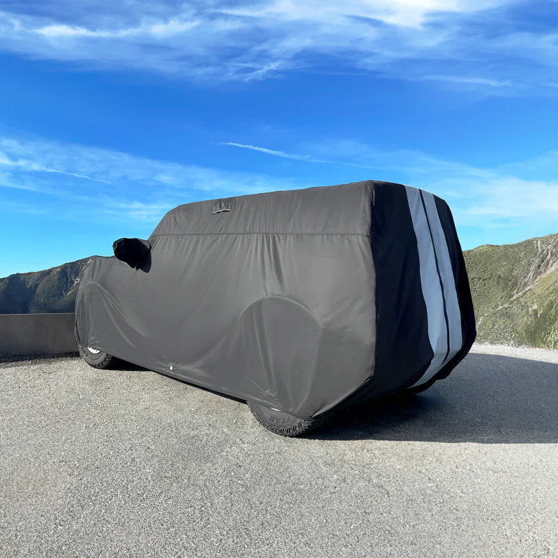 2008-2018 BMW X5 TimeGuard SUV Cover-STR-Black-Gray - Premium Automotive from Sangria Hestia - Just $219.98! Shop now at Rapidvehicles