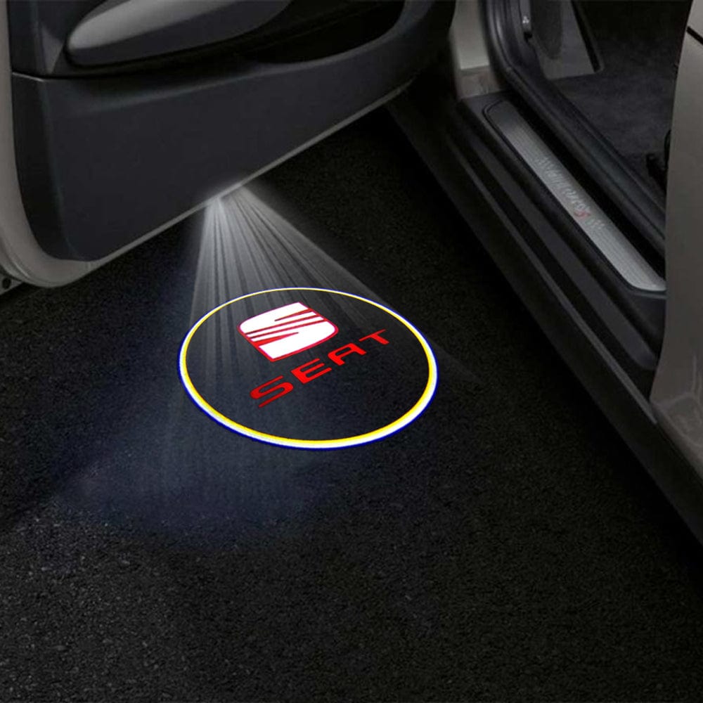 SEAT Alhambra Mk2 2nd Gen 7N Premium Door Puddle Lights Various Designs 2012-2020