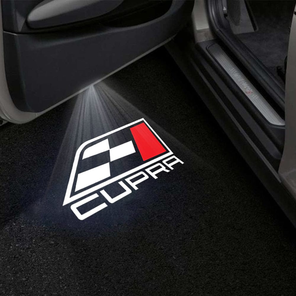 SEAT Leon 1st Gen ABT/Cupra Premium Door Puddle Lights Various Designs 1999–2004