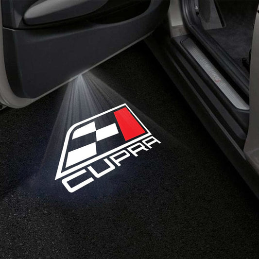 SEAT Leon 1st Gen ABT/Cupra Premium Door Puddle Lights Various Designs 1999–2004