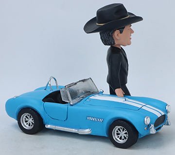Shelby 427 Cobra 60th Anniversary L. E. Official Bobblehead - Rapid Vehicles