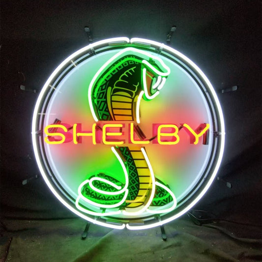 Shelby Cobra Car Logo Neon Signs - Rapid Vehicles