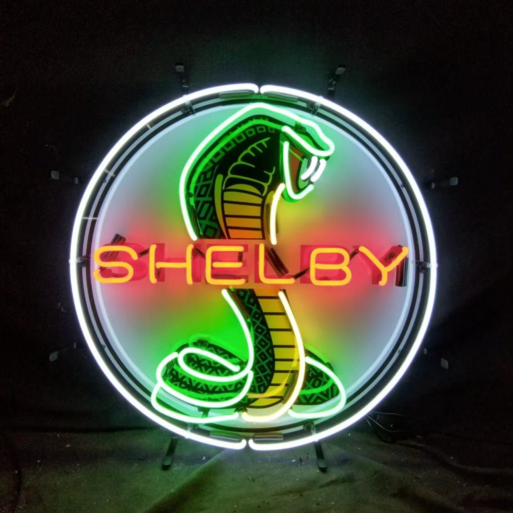 Shelby Cobra Car Logo Neon Signs - Rapid Vehicles