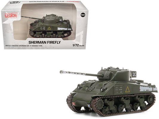 Sherman Firefly Mk.IC Medium Tank "A Squadron Coldstream Guards 5th Guards Armoured Brigade Germany" (1945) British Army 1/72 Diecast Model by Legion free shipping USA - Rapid Vehicles